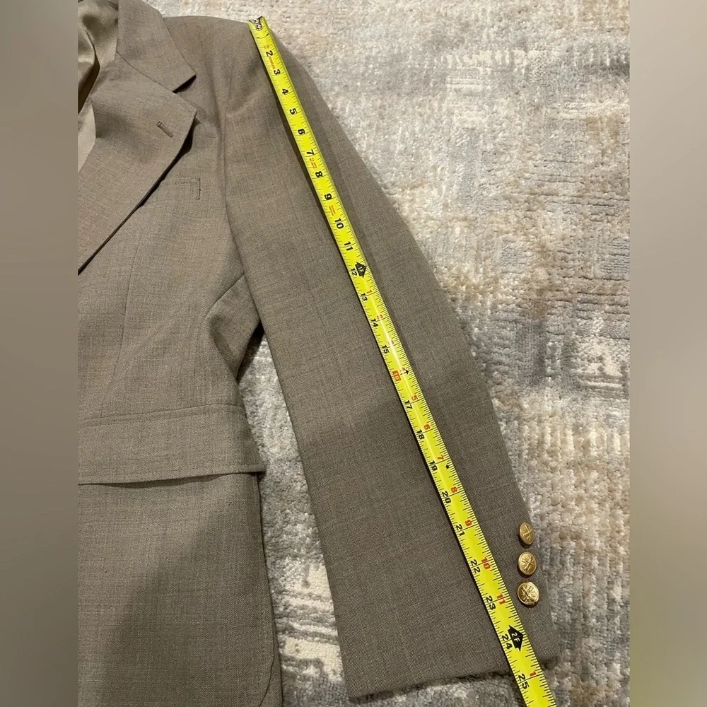 Wynbrooke Younkers Tan Blazer Suit Jacket Mens Size 42 Vintage Made in USA